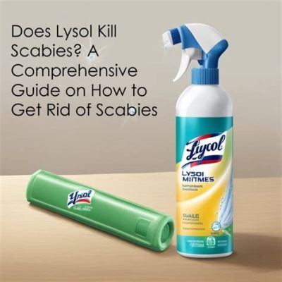 does lysol spray kill scabies? Is it just a myth or can it actually help?